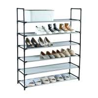 Amazon Top Sale 6 Tiers Shoe Organizer Rack Shelf For Shoes Storage Shelf