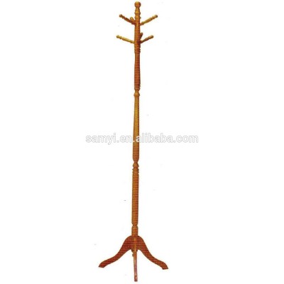 Wood Coat Rack Stand