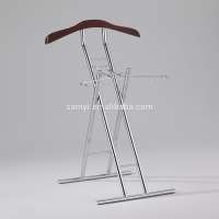 Folding metal suit Stand