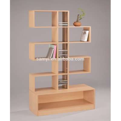 Wood Shelf with CD Rack