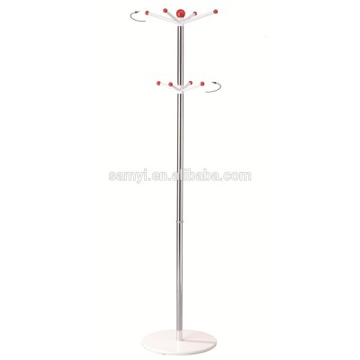 Swivel Metal Coat Rack Stand