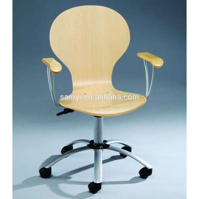 Bentwood Office Chair with armrest