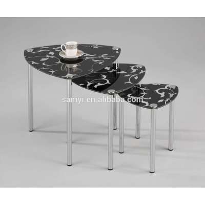 Nesting Table Glass Top