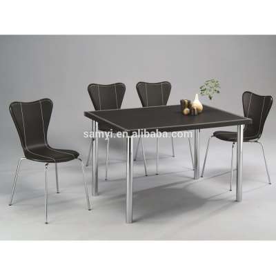 Leather Dining Table and Chair