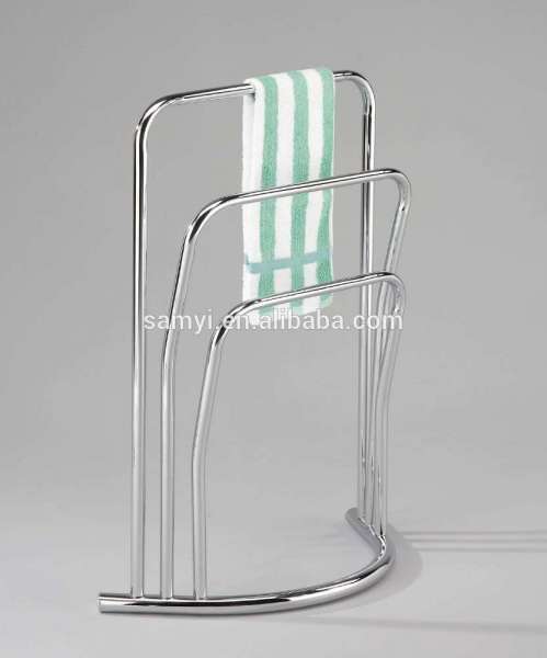 Standing Metal Towel Rack