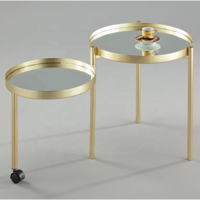 Swivel Round  Nest Table Set